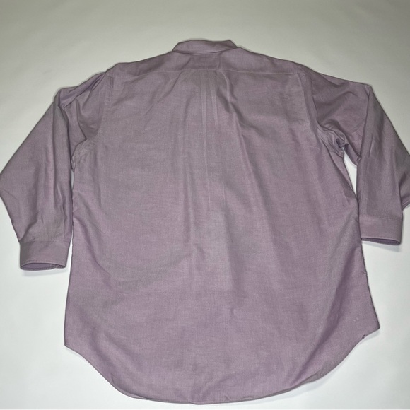 Vintage Ralph Lauren Yarmouth Lavender 
Button Down Brown Horse 17 34/35 Shirt - Picture 4 of 7